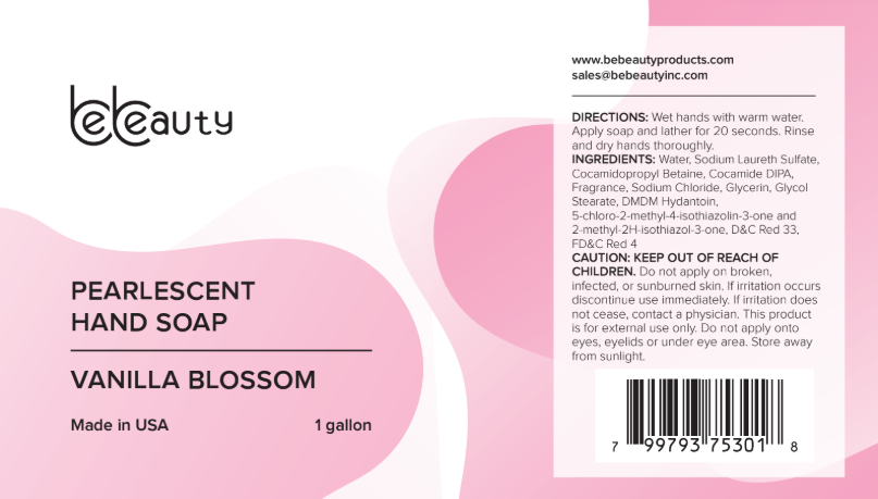 Pearlescent Hand Soap - Vanilla Blossom