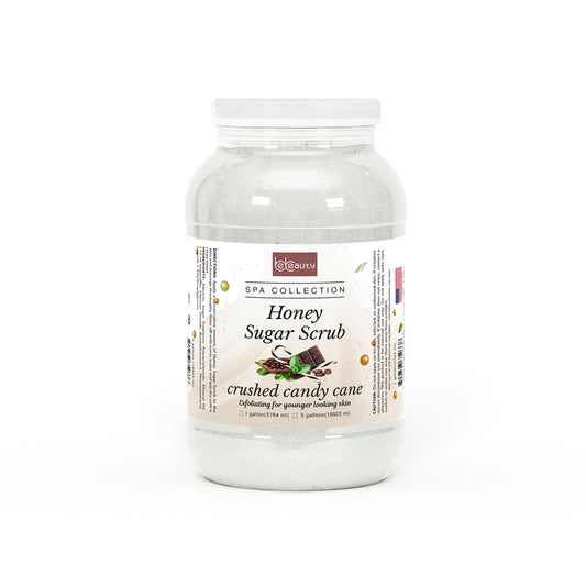 CRUSHED CANDY CANE HONEY SUGAR SCRUB