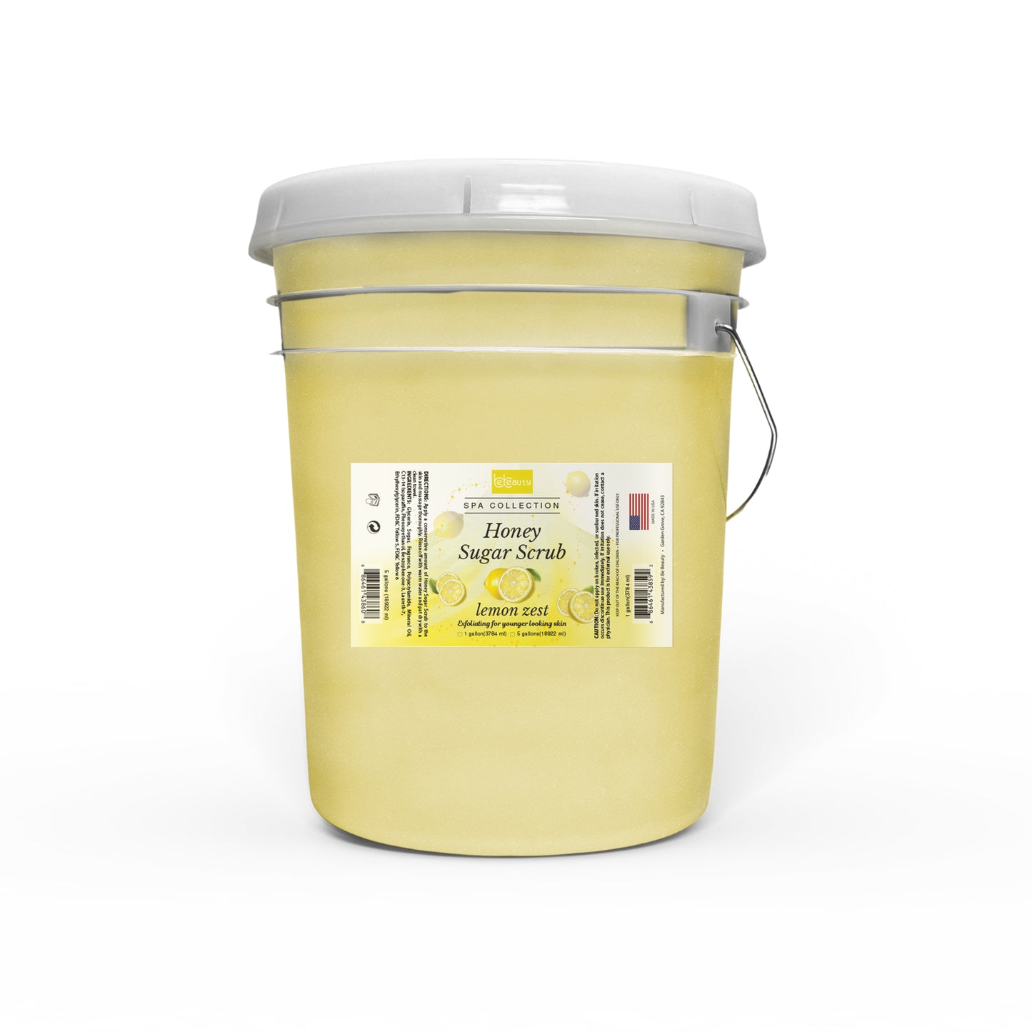 LEMON ZEST HONEY SUGAR SCRUB