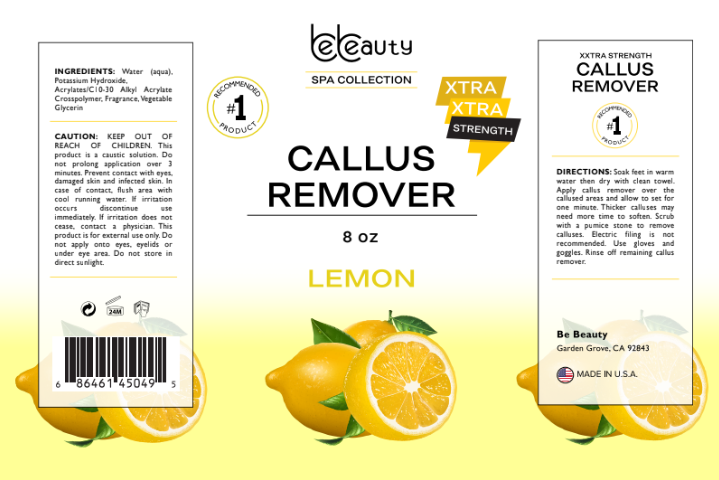 1 MINUTE EXTRA EXTRA STRENGTH CALLUS REMOVER LEMON