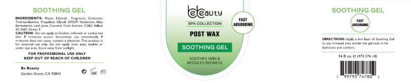Waxing - Soothing Gel - Aloe Vera Cucumber