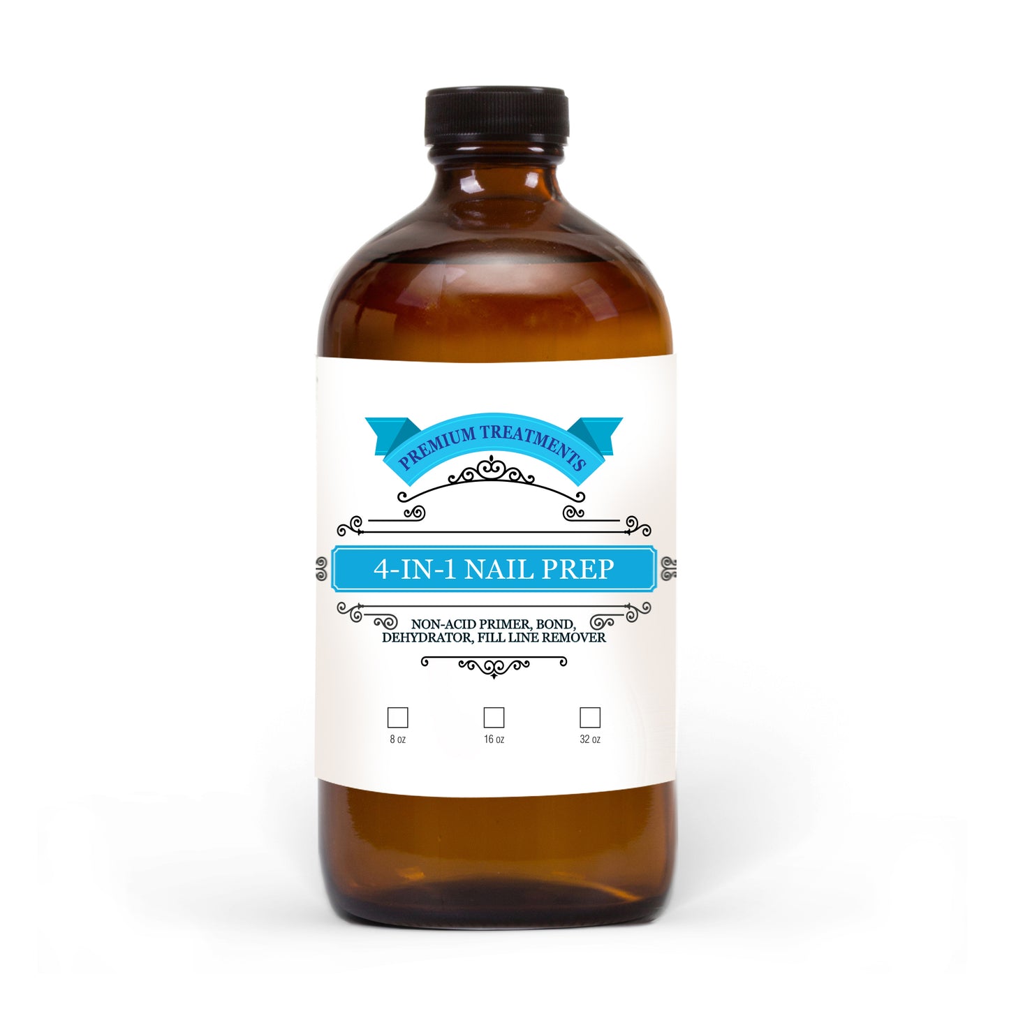 4-in-1 Nail Prep (Non-Acid Primer, Bond, Dehydrator, Fill Line Remover)