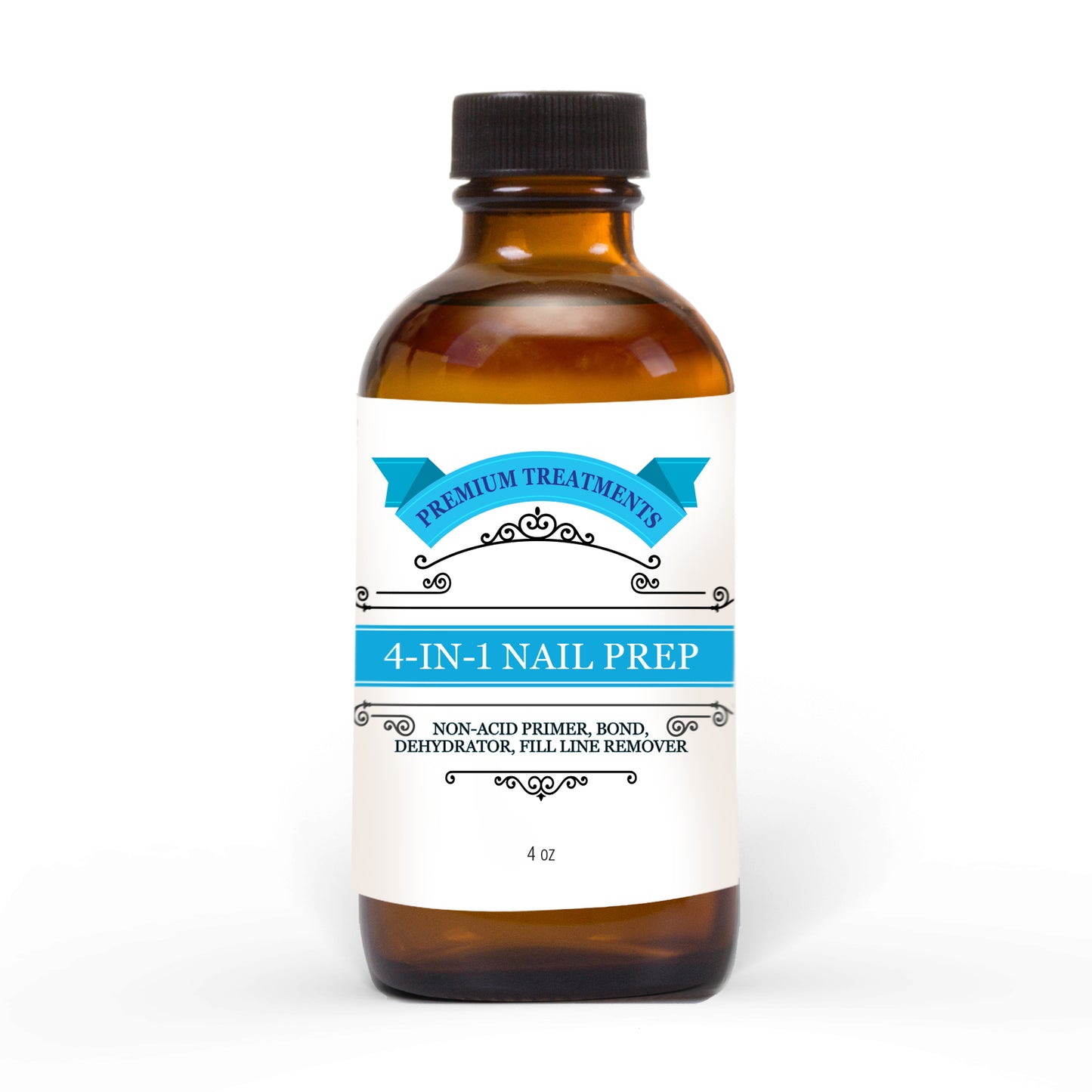 4-in-1 Nail Prep (Non-Acid Primer, Bond, Dehydrator, Fill Line Remover)