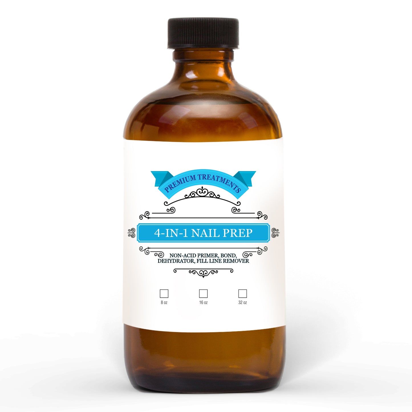 4-in-1 Nail Prep (Non-Acid Primer, Bond, Dehydrator, Fill Line Remover)