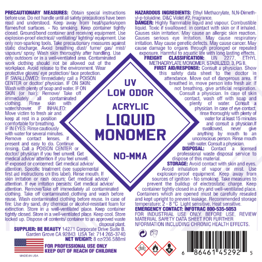 LIQUID 302 UV - EMA Liquid Monomer