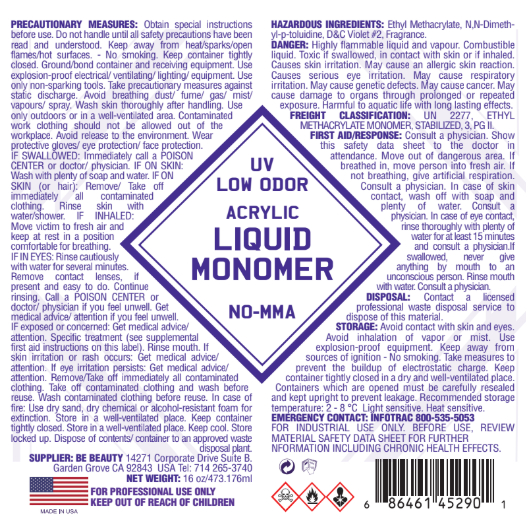 LIQUID 302 UV - EMA Liquid Monomer