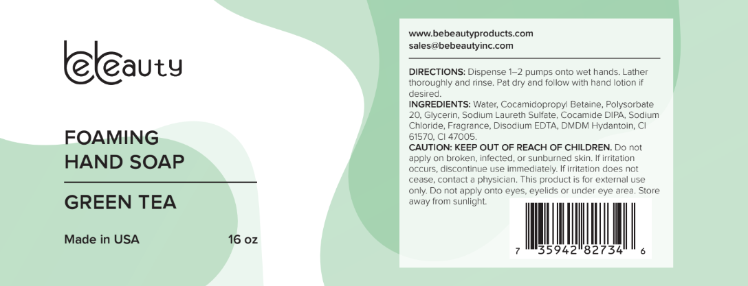 Green Tea Foaming Hand Soap