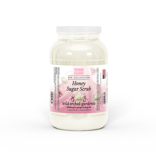 Wild Orchid Gardenia | Wholesale | Private Label | High Quality | Nourishing | Moisturizing | Exfoliating | Honey Sugar Scrub