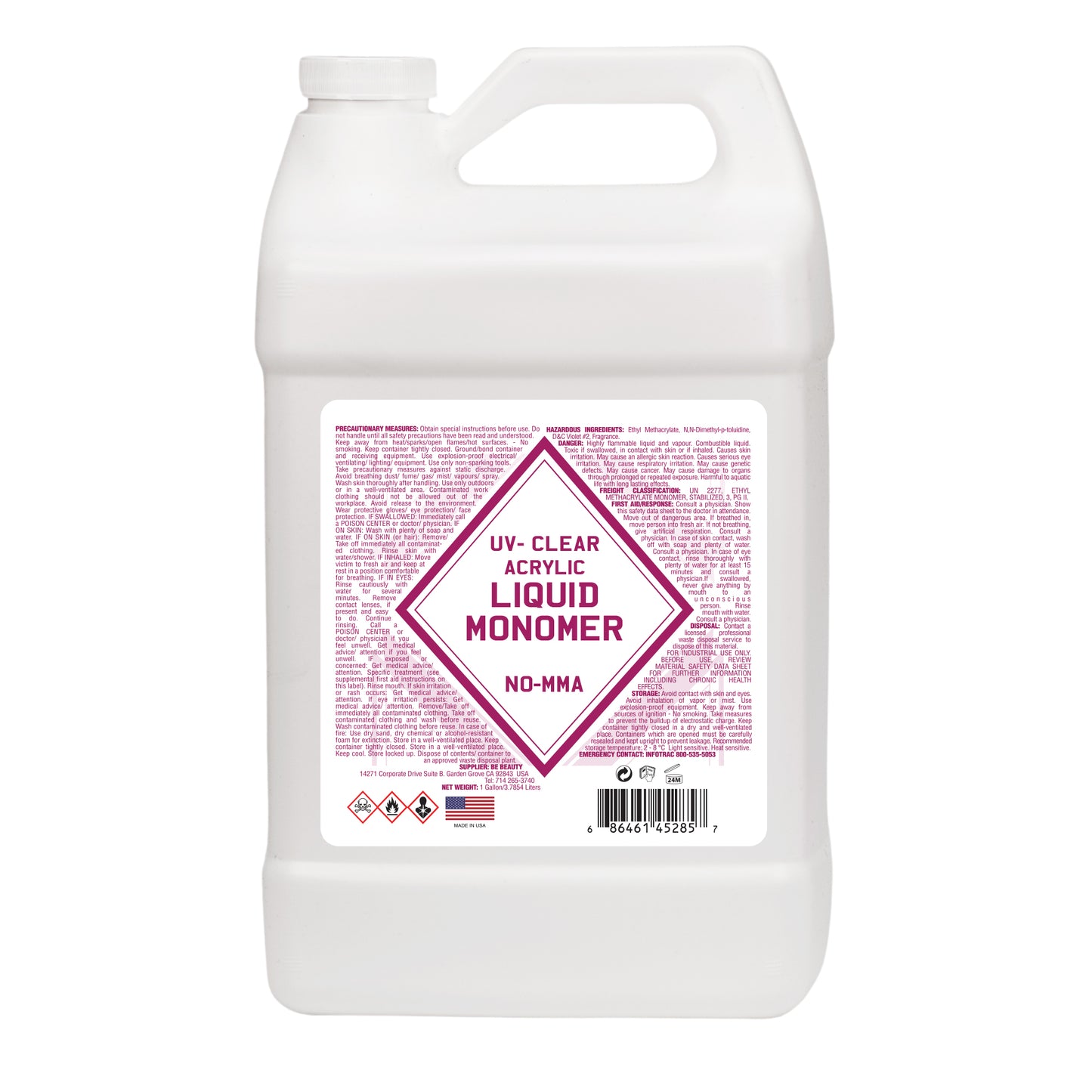 LIQUID 301 UV CLEAR - EMA Liquid Monomer