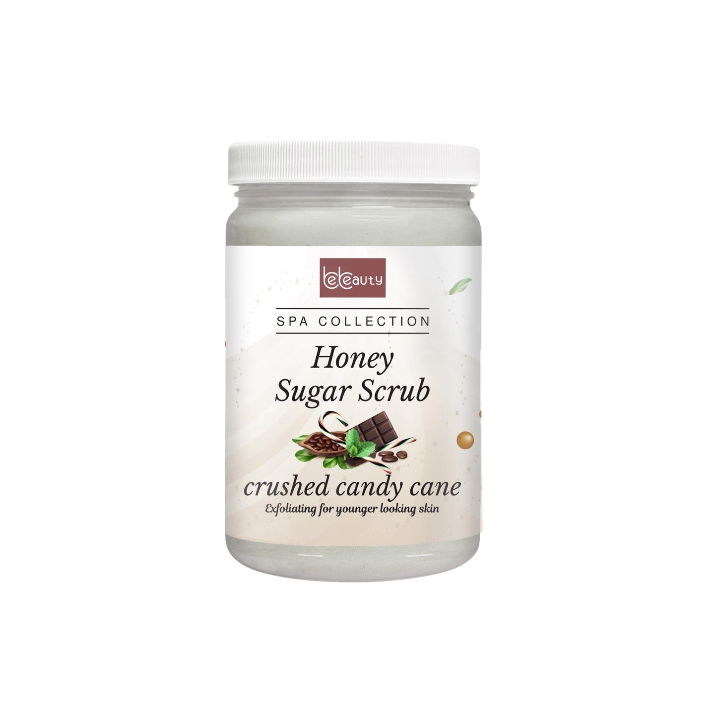 CRUSHED CANDY CANE HONEY SUGAR SCRUB