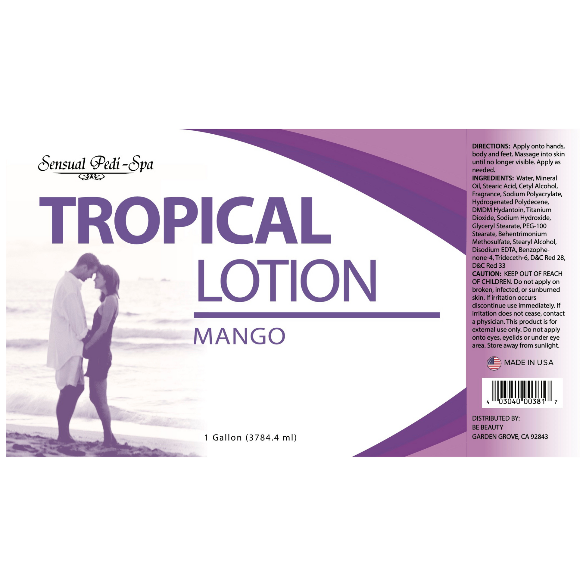 Arvi Mango Tropical Lotion | Wholesale | Private Label | High Quality | Nourishing | Moisturizing | Firming | Lotion